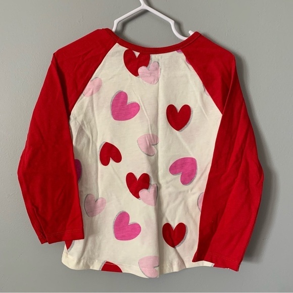 NWT. WAY TO CELEBRATE Red and Pink Heart Toddler Shirt - Picture 4 of 4